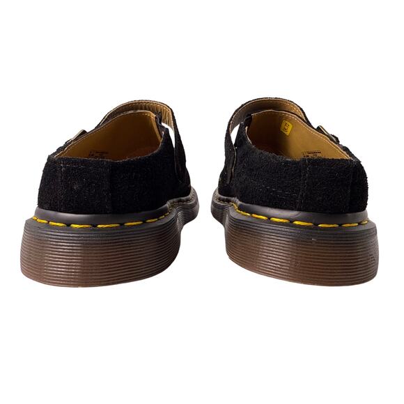 Dr. Martens Isham Mules Slip On "Made Like No Other Shoes On Earth" Black Suede - Picture 6 of 10